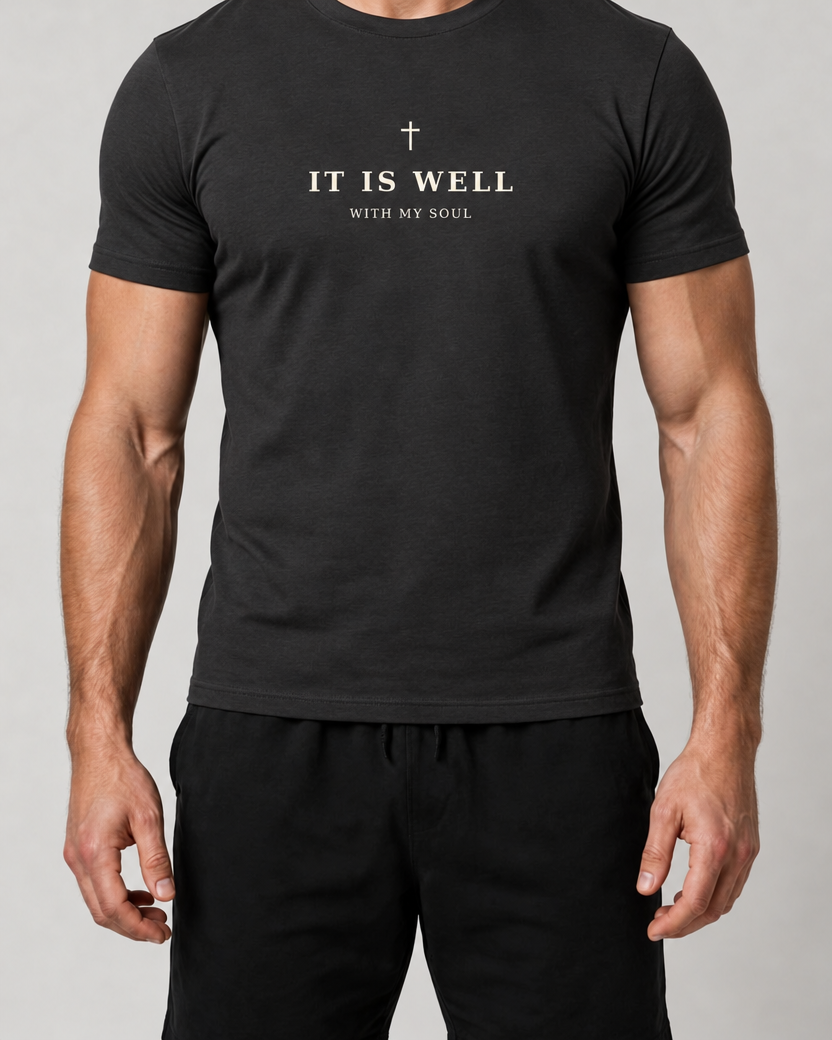 It Is Well — Men's Faith Tee