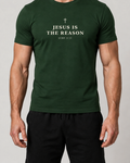 Jesus Is the Reason — Men's Christmas Tee
