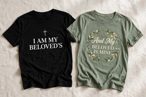 And My Beloved Is Mine — Women's Couples Tee concept art