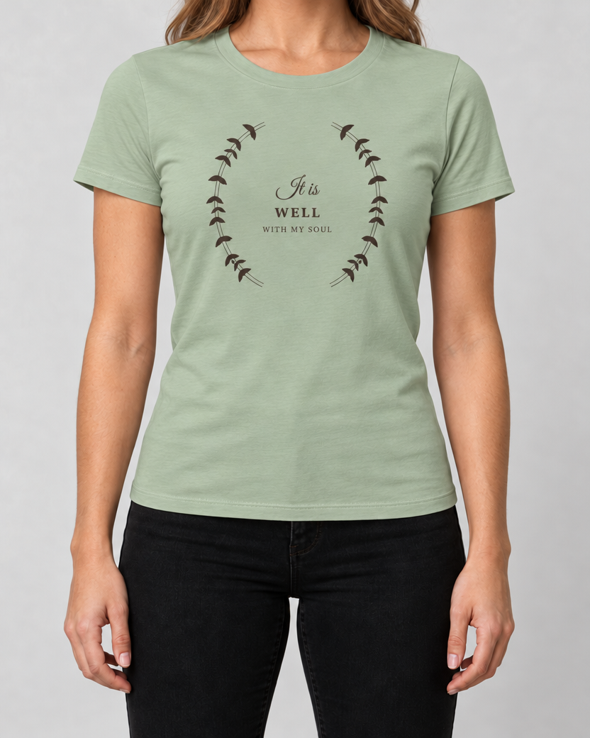 It Is Well — Women's Faith Tee